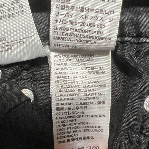 Levi's Ribcage Straight Ankle Jeans - Picture 6 of 8